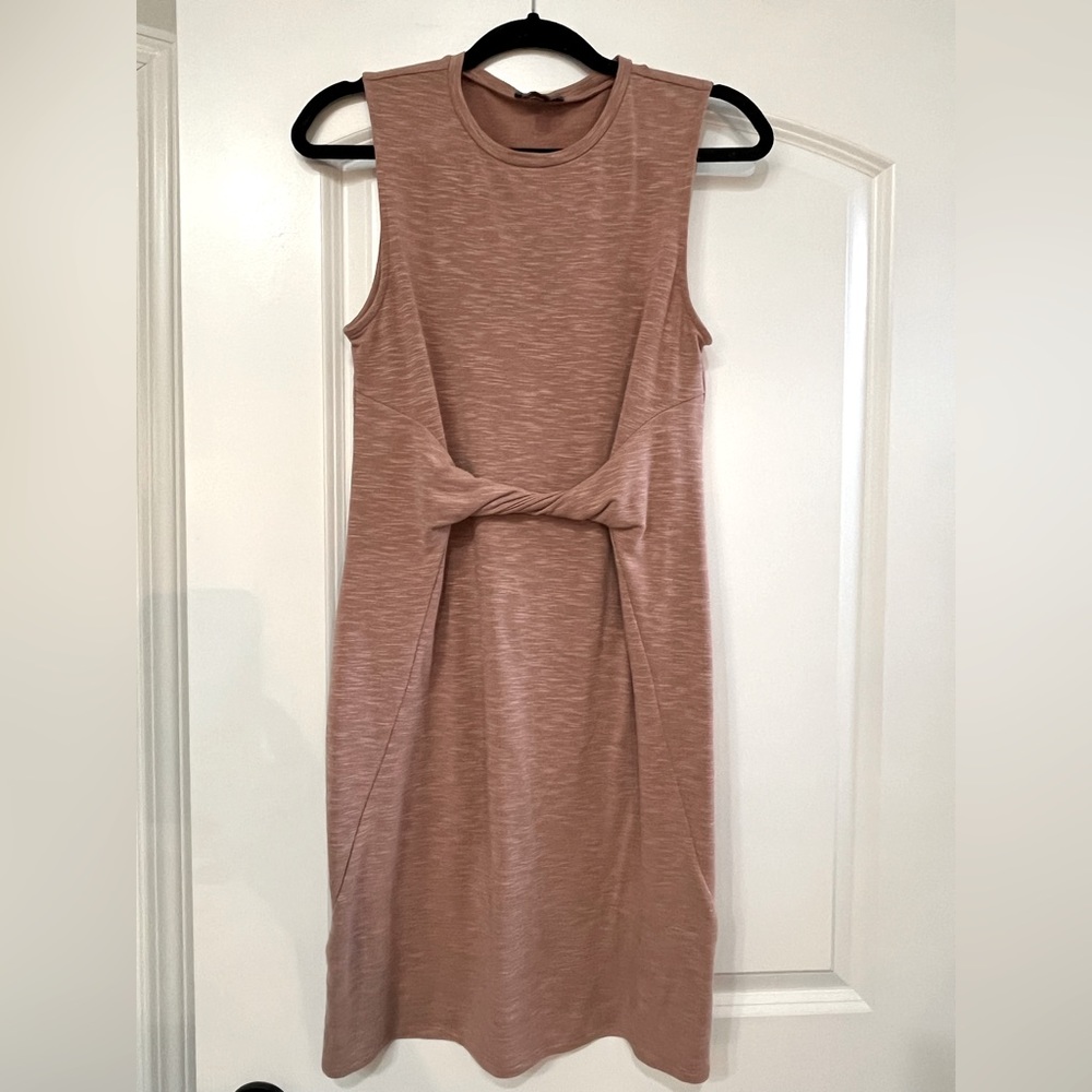 Pink casual dress